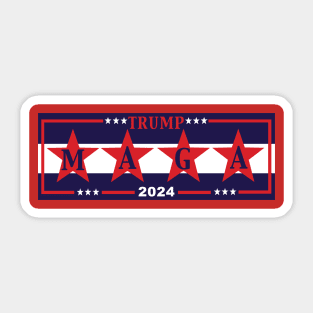 Trump MAGA 2024 Sticker